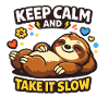 Sloth Rest Take It Slow