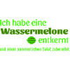 Wassermelone entkernt 