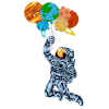 Astronaut Planet Balloons Shirt