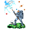 Astronaut Painting Space Shirt