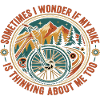 Mountainbike Spruch Bike Abenteuer Trail