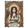 Hestia Tarot Card