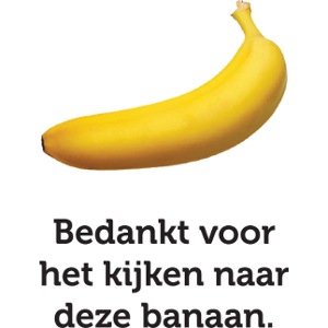 Bedankt