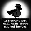 Introvert Meets Masked Heroes Pixel