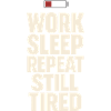 Burnt-out millennial, tired adult,