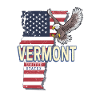 Vermont United States Map USA Souvenir