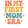 First Mother's Day Mom Gift Idea Family Groovy