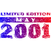 25th Birthday Limited Edition 05/2001