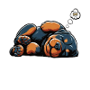 Feeling Dog Tired Rottweiler Rottweilerbesitzer 