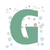Letter G in green