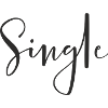 Single – Cooles Statement Textdesign