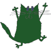 Green Cat
