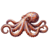 Octopus Mosaic - Artistic Sea Design