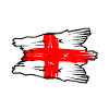 Born in England Flag Art