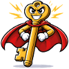 Uralter Superheldenschlüssel