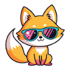Fox Retro Neonbrille