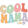 Cool Mama Retro Flowers