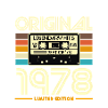 Cassette rétro 1978 édition limitée