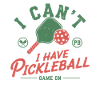Pickleball, jeg kan ikke, jeg har pickleball-spillet på sjovt.
