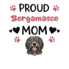 Proud Bergamasco Mother, Bergamo Shepherd Dog