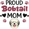  Stolze Bobtail Mutter, Alter Englischer