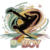 B-Boy Breakdance Hip Hop Dance Streetstyle