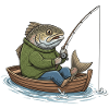humor fishing Fish Fisherman