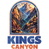Kings Canyon Mountain Landscape Poster