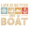 Capitaine de bateau nautique Marin Naviguant