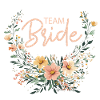 Team Bride! Boho Flower Bouquet, Personalizable