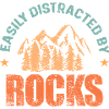 Rocks Collecting Mountain Forest 