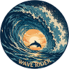 Dolphin Ocean Sea WAVE RIDER