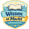 Wissen ist Macht Badge