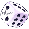 Dice Board Gamer Mom