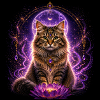 Mystic Magic Cat Spiritual Aura