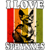 I Love Sphynx Cat