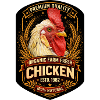 Rooster the Most Beautiful Farm Chickens