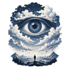 Day's view in the cloud's eye