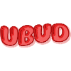 Ubud Bubble Font Design