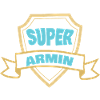 Super Armin Shield Badge