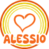 Herz im Regenbogenkreis Alessio