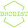 Druggist Neon Hex Logo