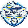 Stadtlauf Sticker Meine Strecke