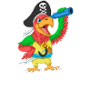 Pirate Parrot Arrr Shirt