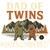 Dad of Twins Outnumbered Papa Zwillinge
