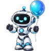 Small robot with balloon