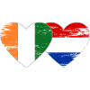 Côte d'Ivoire Holland flag used
