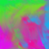 Vivid Neon Tie-Dye Gradient Burst