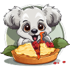 Kawaii Koala Pie Delight