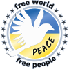 Free World Peace Ukraine Dove